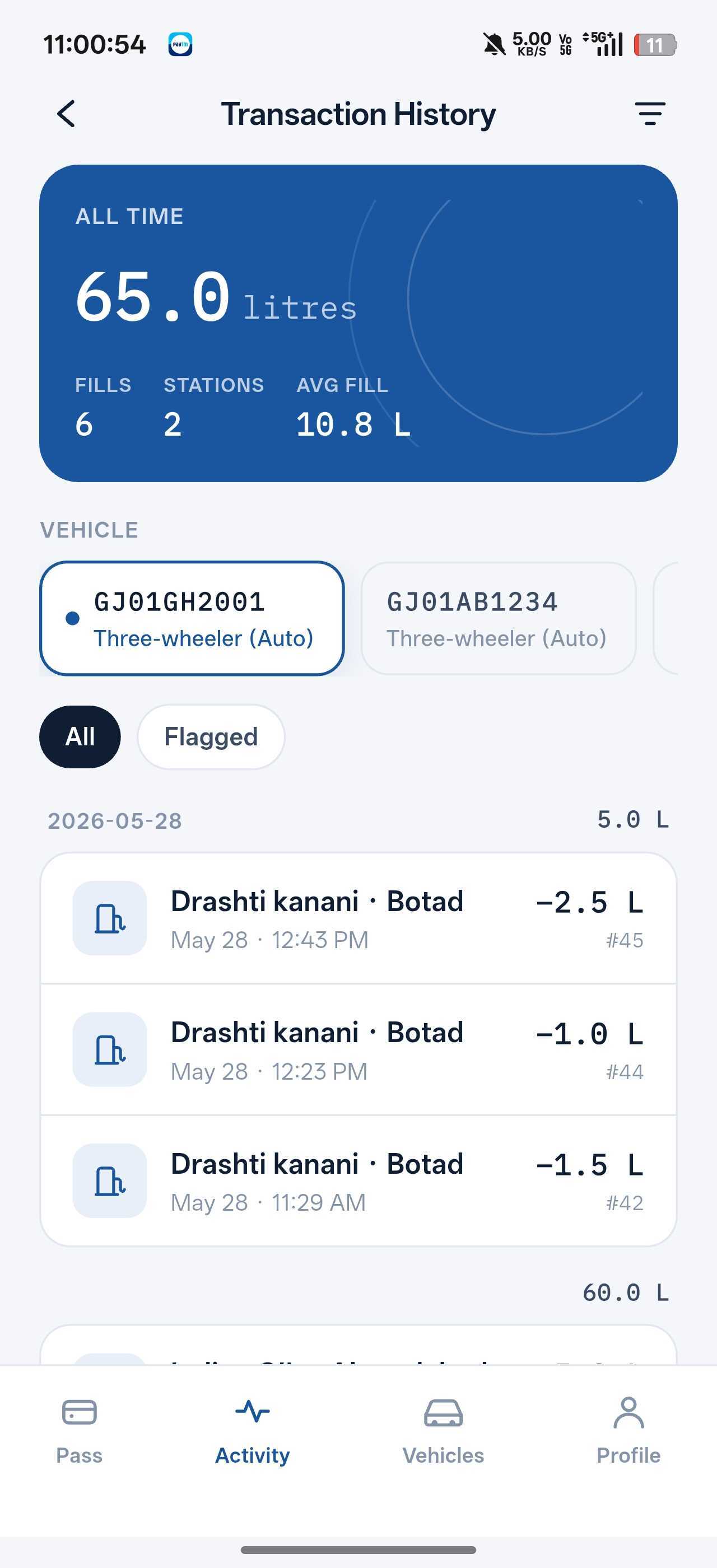 FuelPass citizen app screenshot 6