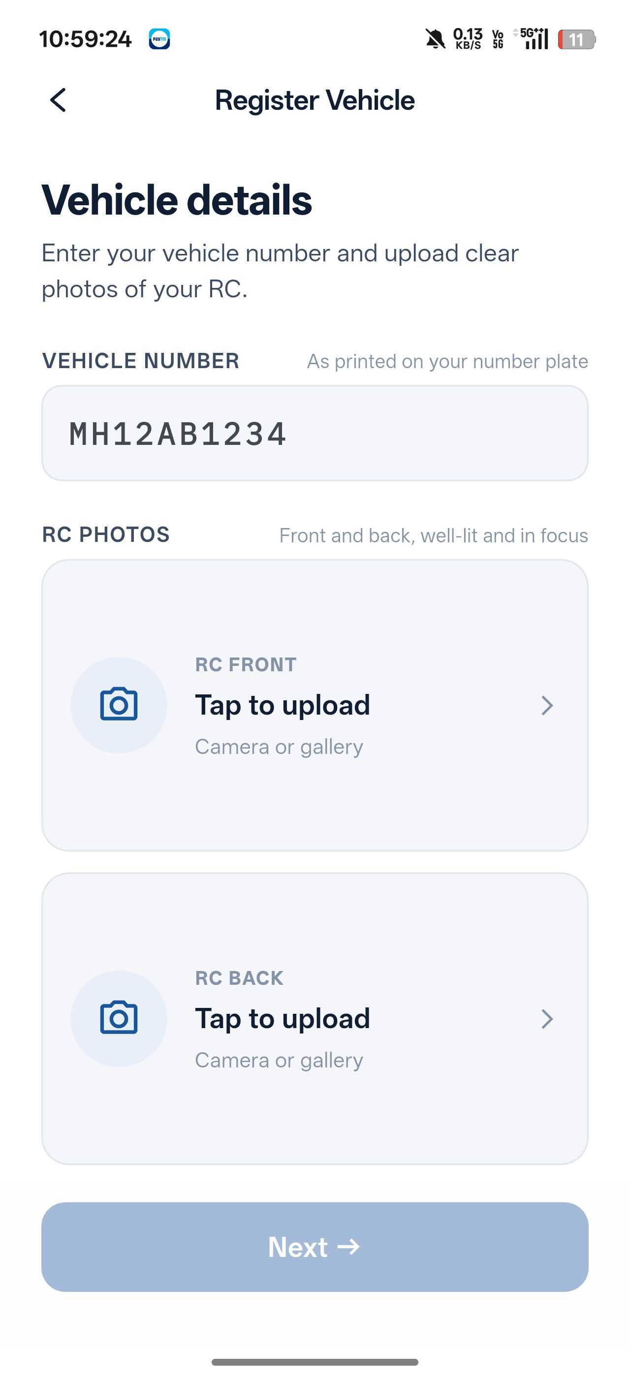 FuelPass citizen app screenshot 2
